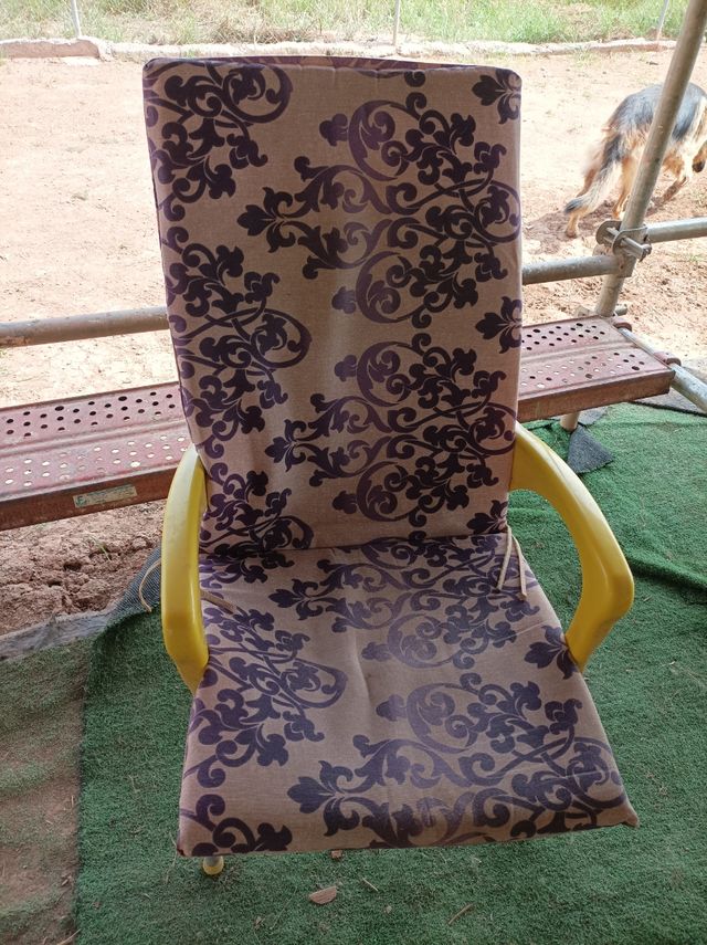 Cojines sillas - Beige/Morado