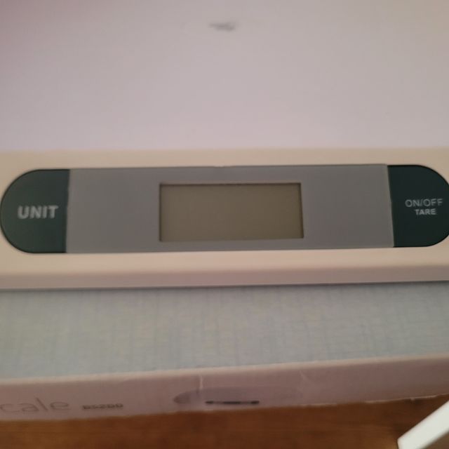 Báscula digital bebé