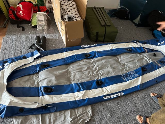 Canoa inflable Tahiti Plus