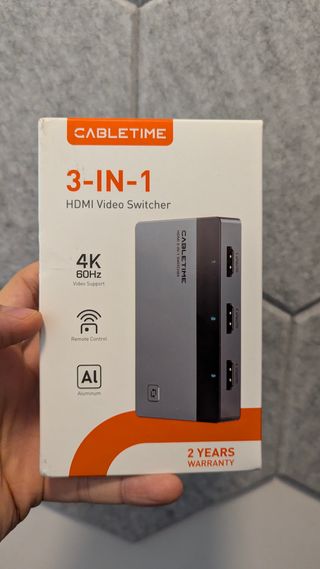 Cabletime HDMI 3x1: 4K 60Hz