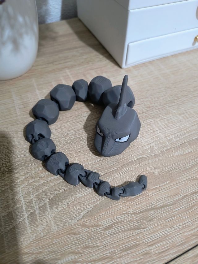 Figura Pokémon Articulada Onix