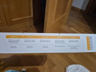 Cojín Mimos bebé recién nacido Talla XS