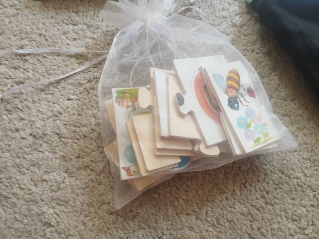 3 Puzzles educativos: letras, números