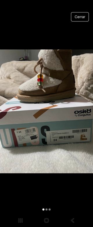 Botas Osito by Conguitos niña talla 24