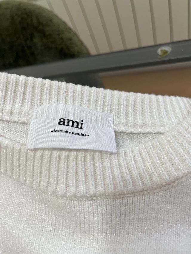 Sudadera Ami Paris blanca