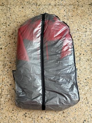 Chaqueta Glissade roja y gris - S/M - 48