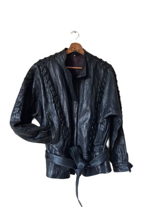 Chaqueta negra vintage