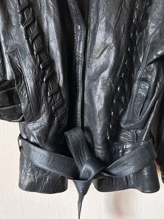 Chaqueta negra vintage