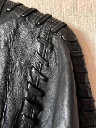 Chaqueta negra vintage