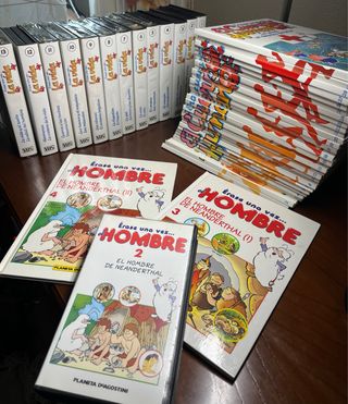Colección completa  Érase una vez la vida y humano