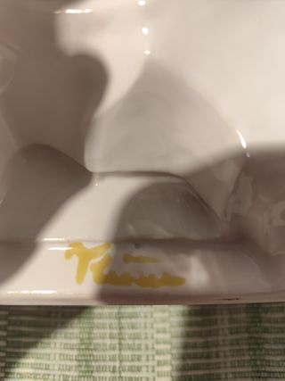 Formella mucca Thun - Decorazione