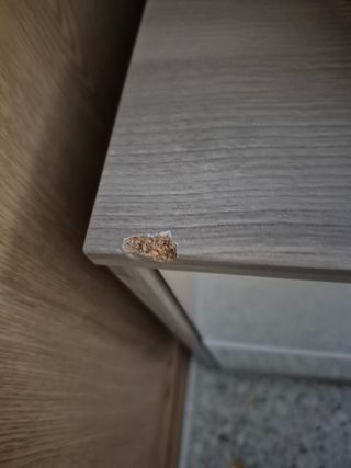 2 Mesita de noche 2 cajones y cómoda