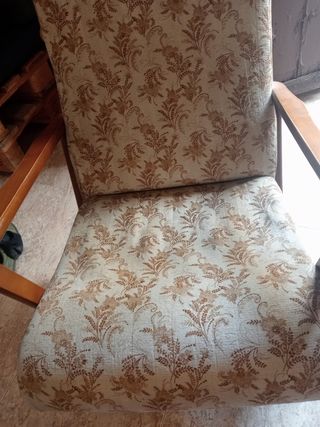 Sillón mecedora vintage