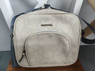 Bolso Tous beige y azul