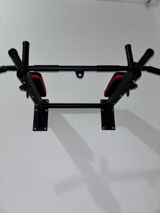 Barra Dominadas Pared