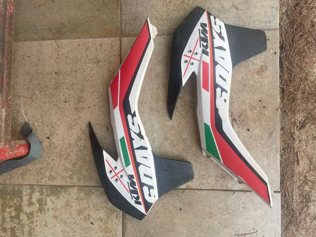 Plasticos KTM six days 2014