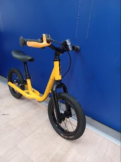 Bicicleta sin pedales niños 12 pulgadas Runride 900 amarillo