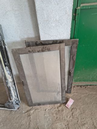 Marco ventana aluminio de 2 hojas correderas