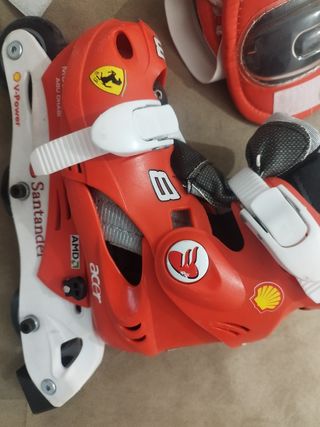 Patines en línea Ferrari niño