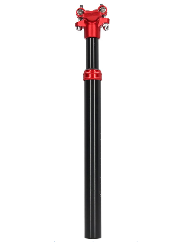 Tija sillín suspensión MTB