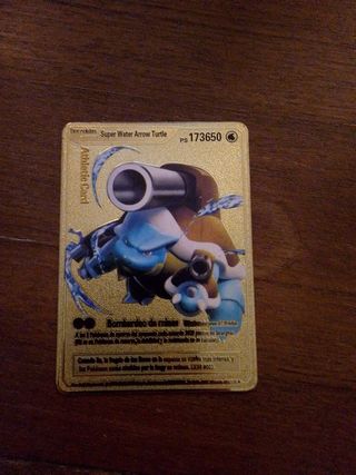 Carta Pokémon Super Water ArrowTurtle
