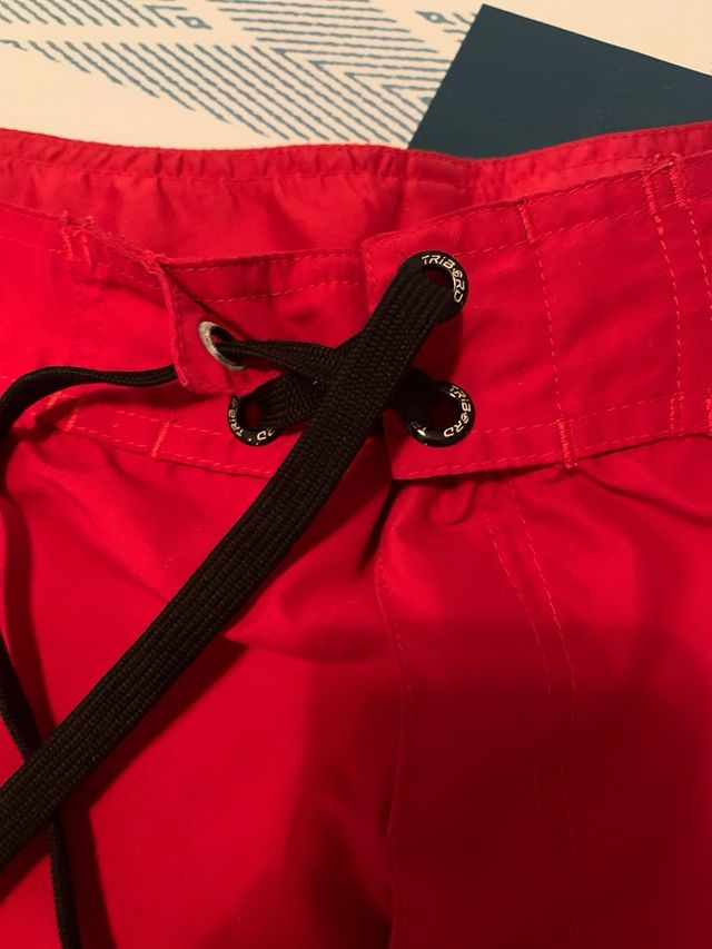 Bañador Bermuda Rojo