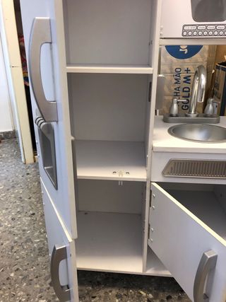 Cocina juguete vintage blanca