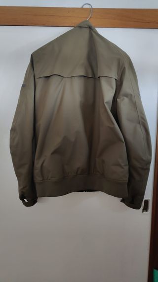 Chaqueta moto Oxford Harrington verde talla L con