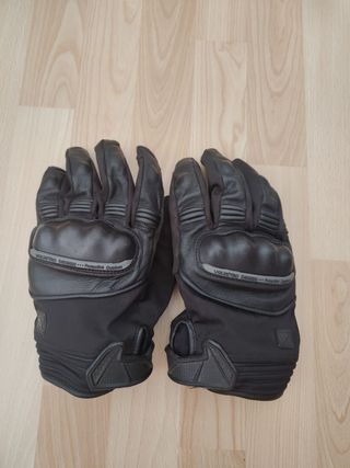 Chaqueta moto Oxford Harrington verde talla L con