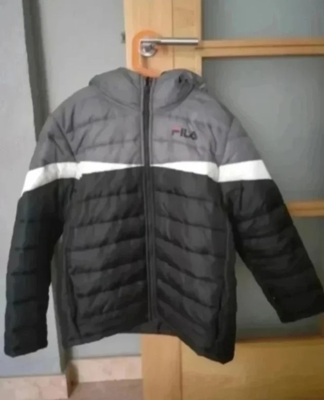 Chaqueta Fila niño - Negro/Gris