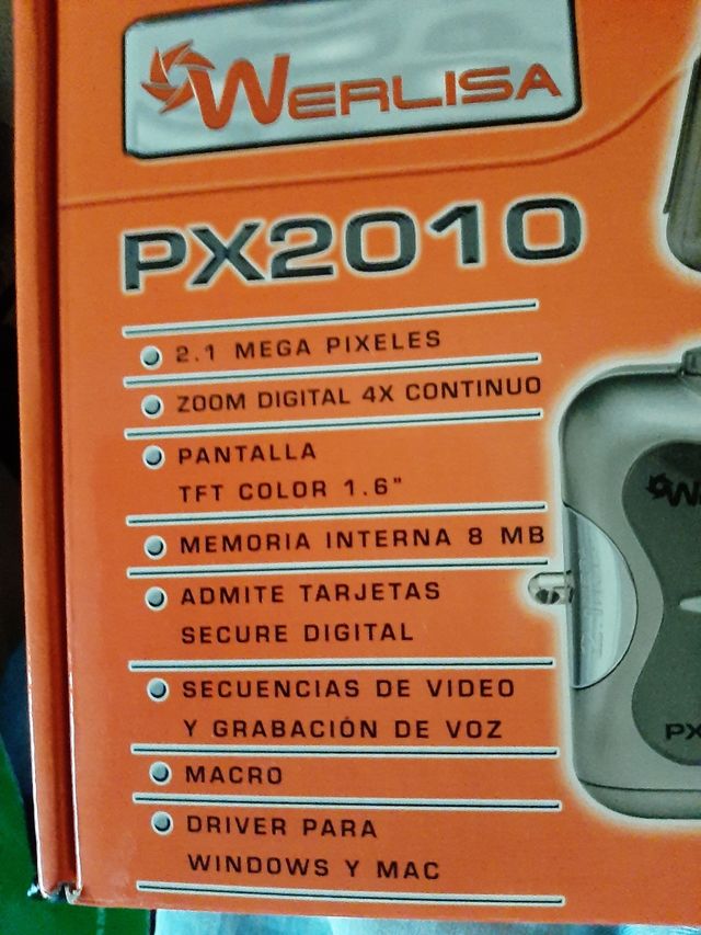 Werlisa PX2010 - Cámara digital 2.1MP