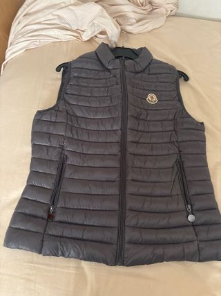 Chaleco Moncler Gris - Original