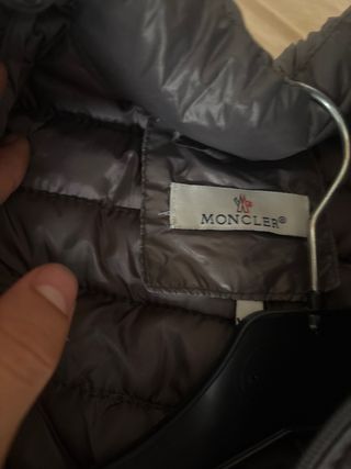Chaleco Moncler Gris - Original