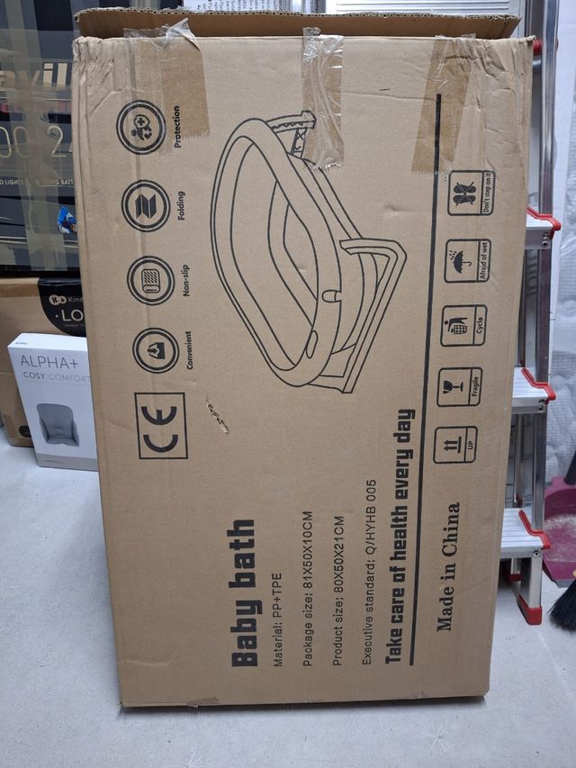 Bañera bebé plegable