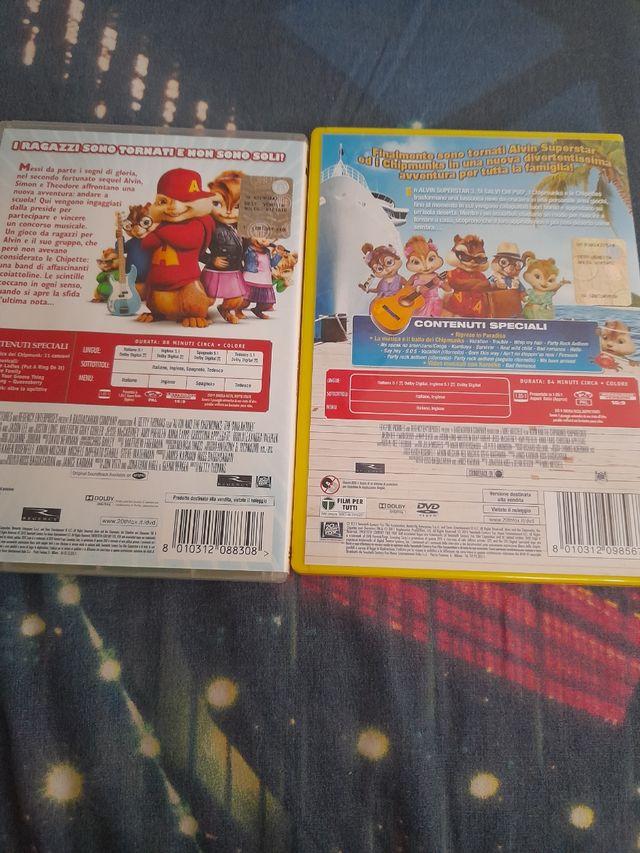 DVD Alvin Superstar 2 e 3 (Italiano)