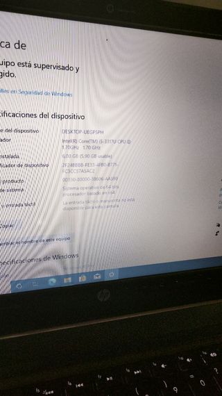 Portátil HP Envy i5 - Ultrabook negro