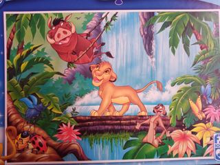 2 Puzzles Disney: Nemo y Rey Leon