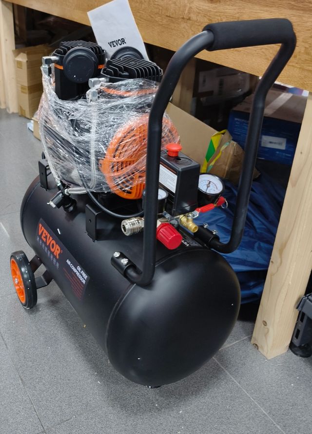 Compresor aire VEVOR - sin aceite