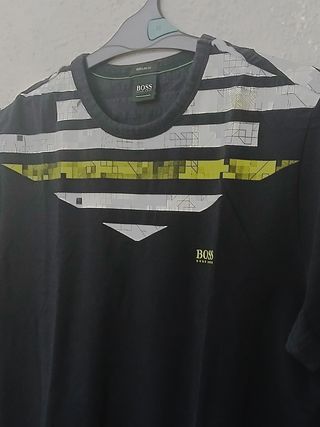 Camiseta Hugo Boss Negra - Talla S
