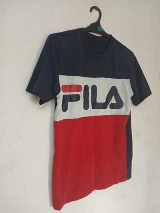 Camiseta FILA S - Azul/Roja/Blanca