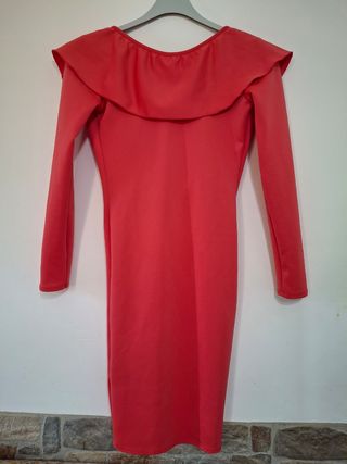 Abito a tubino fucsia