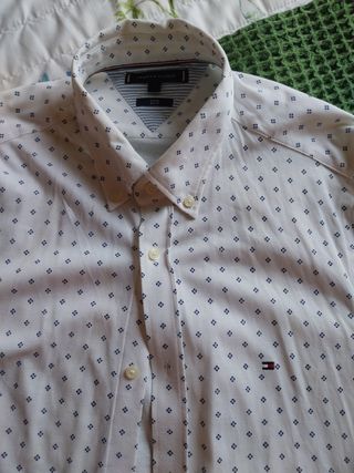 Camisa Tommy Hilfiger L - blanca