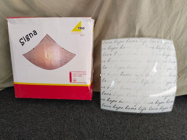 Plafón techo Signa Trio - 2xE27