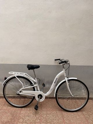 Bicicleta paseo Monty blanca