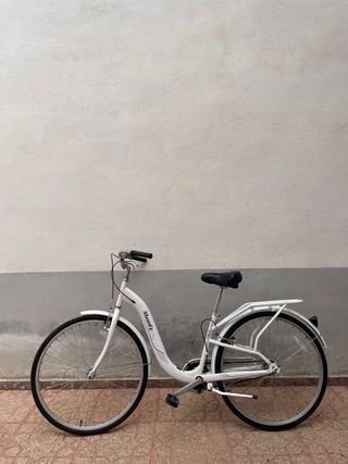 Bicicleta paseo Monty blanca