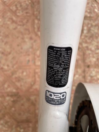 Bicicleta paseo Monty blanca