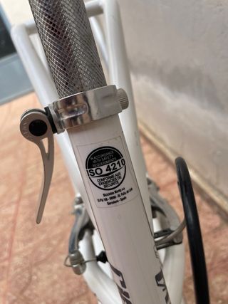 Bicicleta paseo Monty blanca