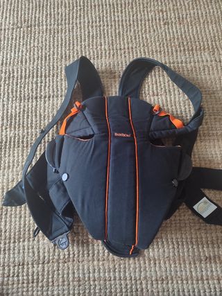 Babybjörn Portabebés - Negro/Naranja