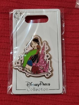 Pin Disneyland Mulan Castillo Brillante 