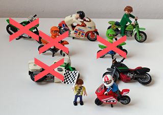 Playmobil Moto motocicleta motocross